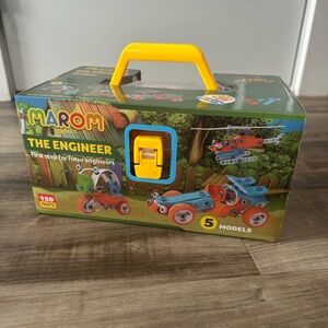 Marom The Engineer STEM Building Set 150 Pieces 5 Models NEW